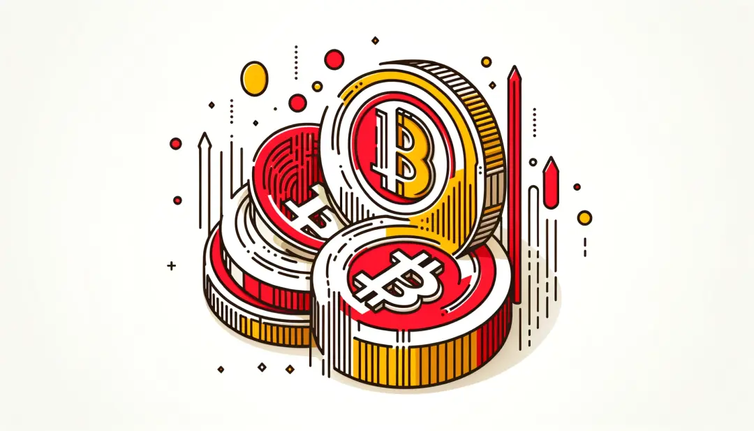 En bild på kryptovaluta