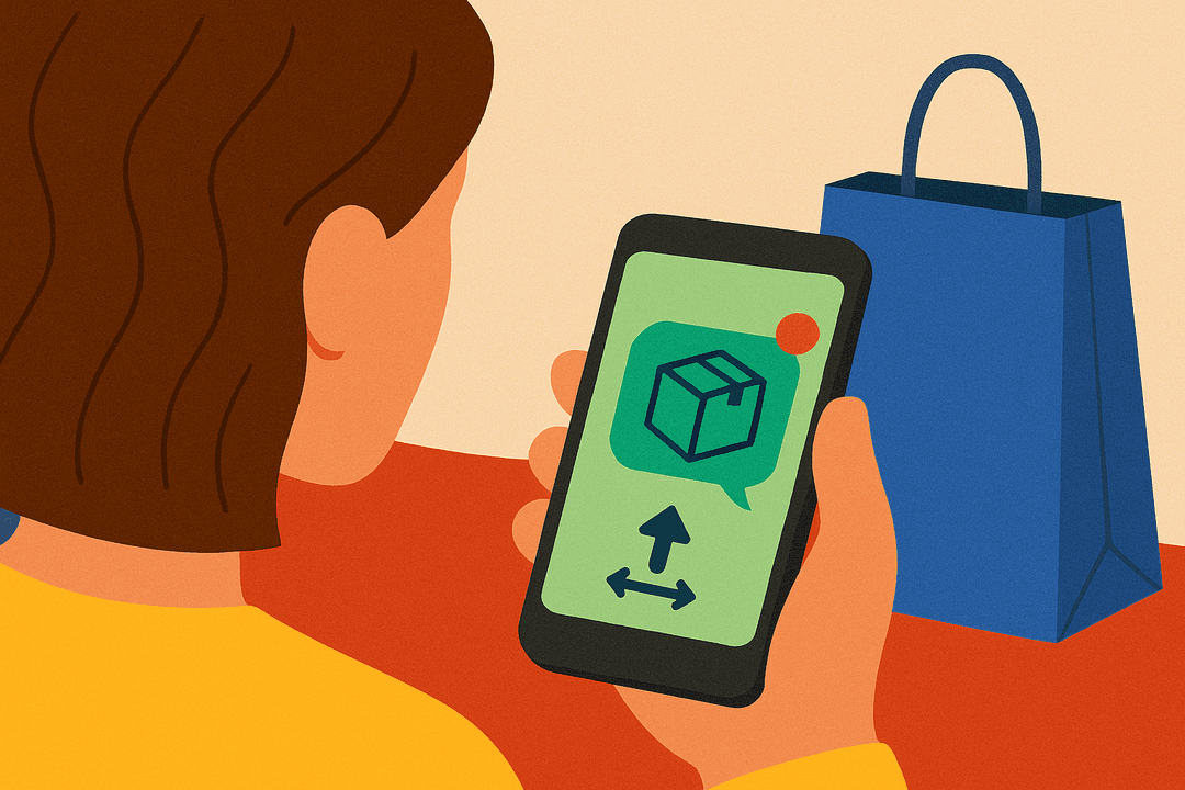 En bild på en falsk notis